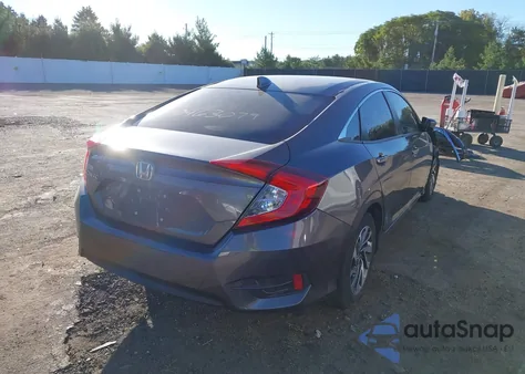 2017 Honda Civic Ex from USA, damaged, VIN 19XFC2F72HE026782